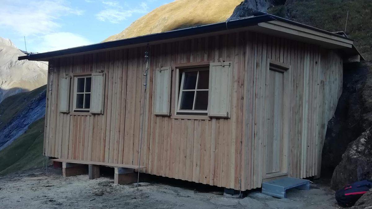 Die neue Daberhütte wurde im Herbst 2023 fertiggestellt 