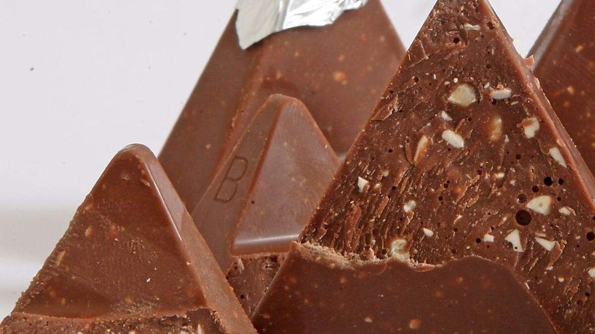 Britischer Toblerone-Kopie fehlen zwei Gipfel