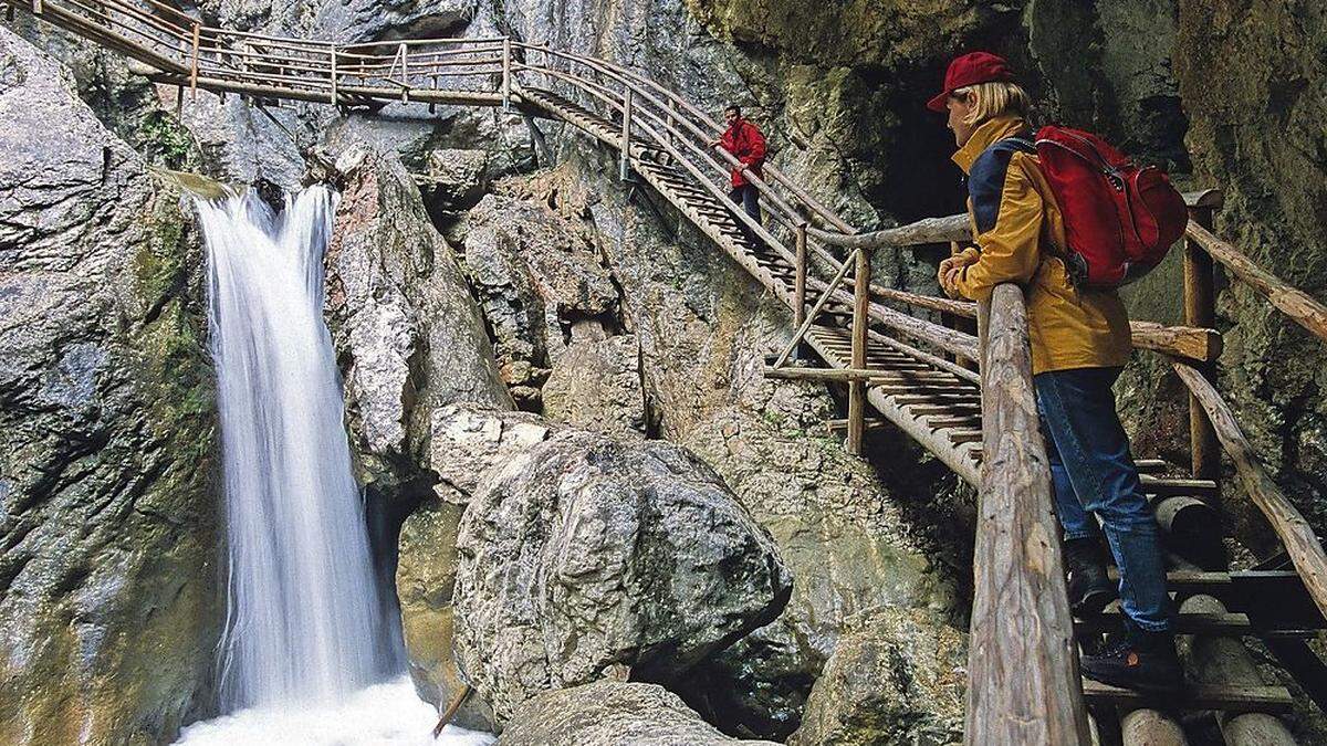 Die Bärenschützklamm kann wieder besucht werden