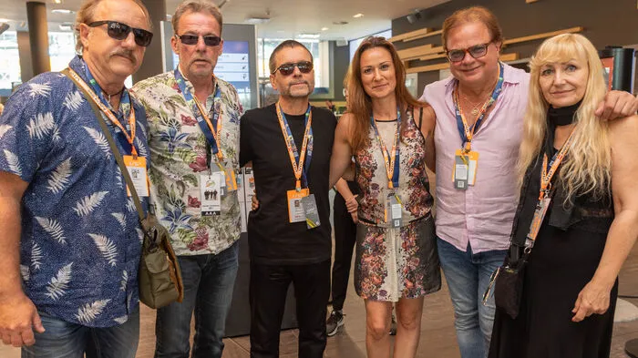 Opus vor ihrem Auftritt ...