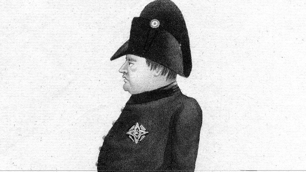 Napoleon Bonaparte in der Verbannnung in St. Helena