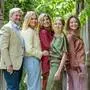 König Willem-Alexander und Königin Máxima mit ihren Töchtern Kronprinzessin Amalia, Prinzessin Alexia und Prinzessin Ariane