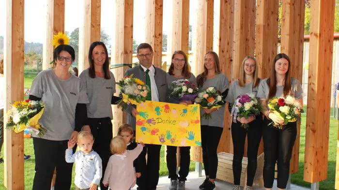 Mit einem feierlichen Festakt wurde die neue Kinderkrippe in Pischelsdorf eröffnet