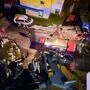 Mit sieben Fahrzeugen rückte die Feuerwehr aus