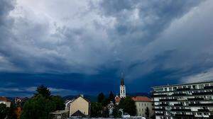 Gewitter über Graz
