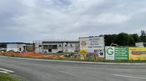 Derzeit wird an der Errichtung einer weiteren Tankstelle gearbeitet