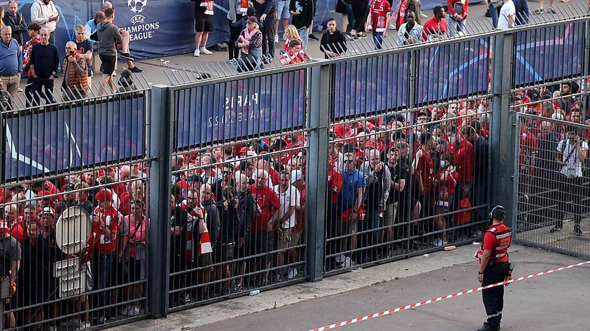 Vielen Fans wurde der Zutritt zum Champions-League-Finale verwehrt.