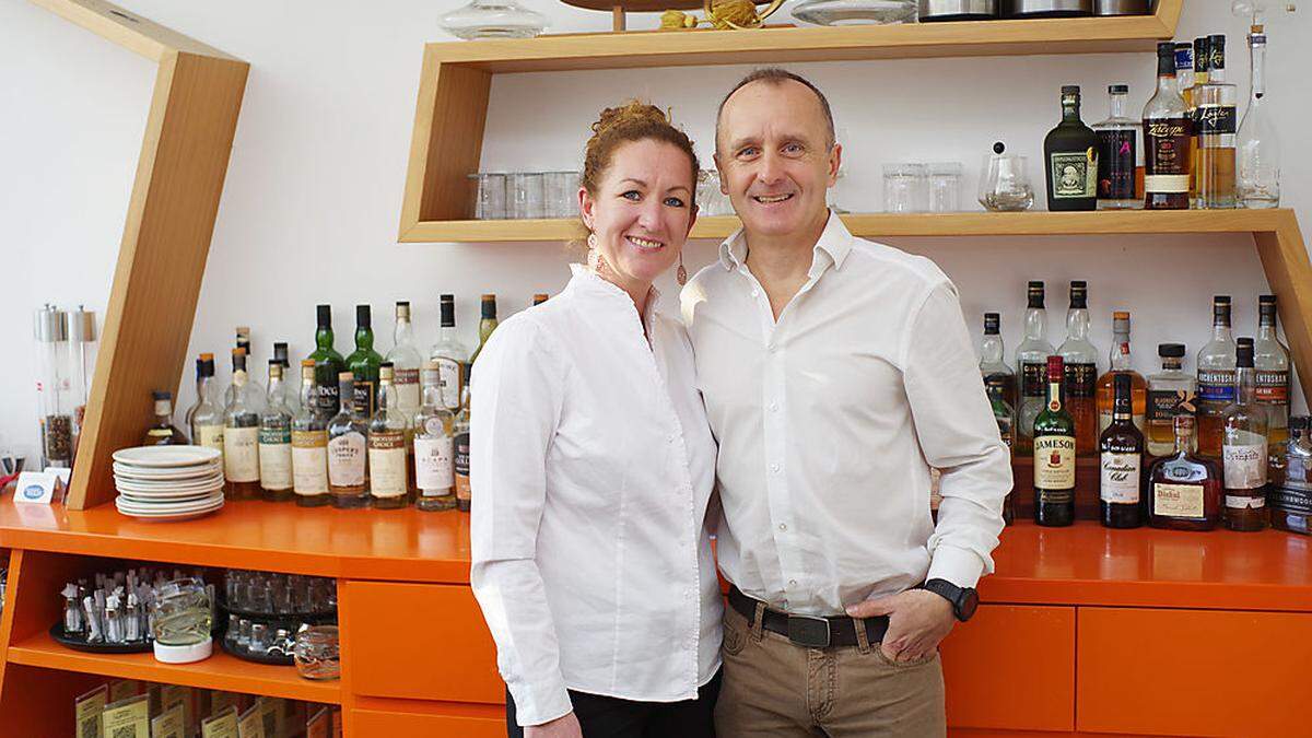 Beate und Hannes Riegler vom gleichnamigen Restaurant in Bruck