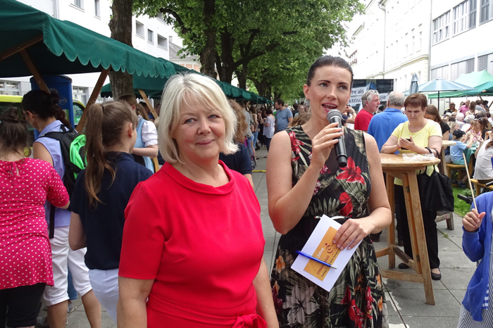 Über das gelungen Fest, das von Silvia Gaich moderiert wurde, freute sich "Christina lebt"-Geschäftsführerin Helene Lexer und ihr Team. 