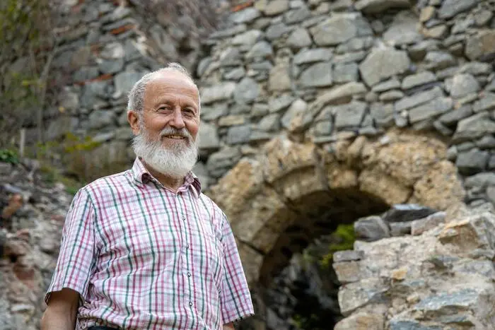 Burgherr Peter Mayer stammt aus Eichkögl und zog fünf Jahre lang die Fäden bei der Ruine Kaisersberg