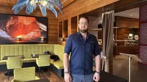 Küchenchef Raphael Schlager freut sich über eine Haube für das Restaurant Feinschliff