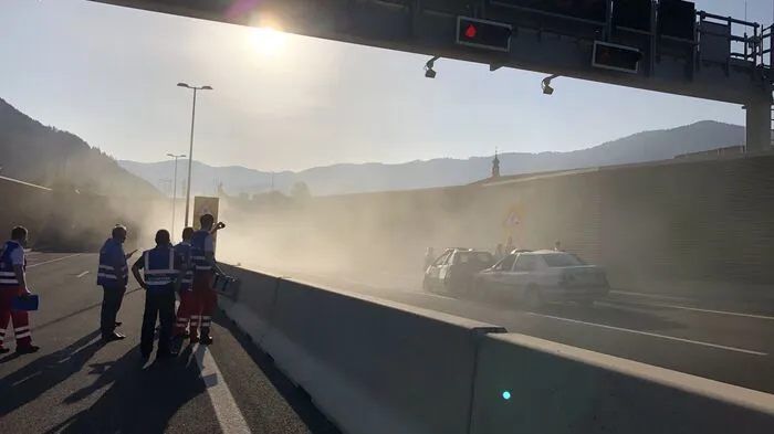Am späten Nachmittag begann die Übung in St. Georgen.