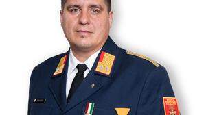 Franz Socher (41) ist seit 2021 stellvertretender Bezirksfeuerwehrkommandant in Kärnten