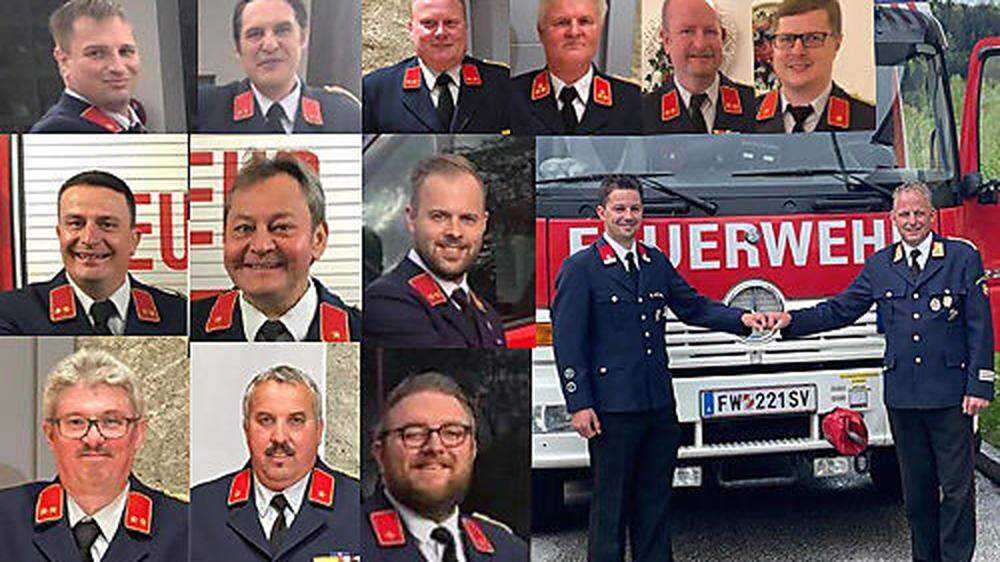 Sieben Feuerwehren aus dem Bezirk St. Veit wählten ihre Führungsspitze 