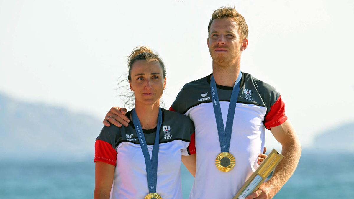 Lara Vadlau und Lukas Mähr jubeln über Gold für Österreich