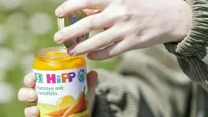 Ein Hipp-Babykostgläschen: Die Suche nach dem zweiten manipulierten Behältnis läuft noch (Symbolfoto)