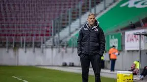 KLAGENFURT,AUSTRIA,22.NOV.25 - SOCCER - ADMIRAL 2. Liga, SK Austria Klagenfurt vs SKU Amstetten. Image shows head coach Rolf Landerl (A.Klagenfurt). 
Photo: GEPA pictures/ Matthias Trinkl