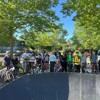 Beim Radfest in Fehring war beste Stimmung garantiert