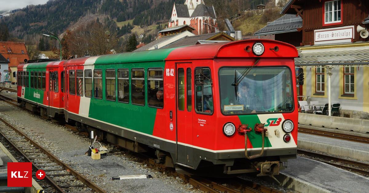 169 Millionen Euro: Landesregierung will Elektrifizierung und neue Triebfahrzeuge für Murtalbahn