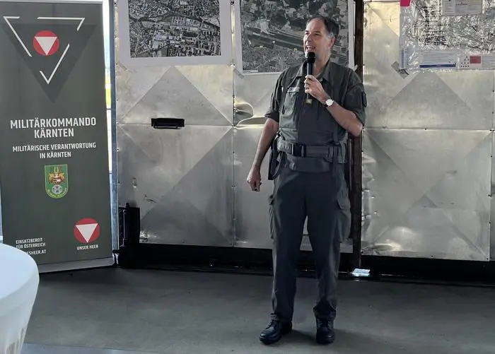 „Schutzschild 24“ in Kärnten unter dem Kommando von Militärkommandant Brigadier Philipp Eder