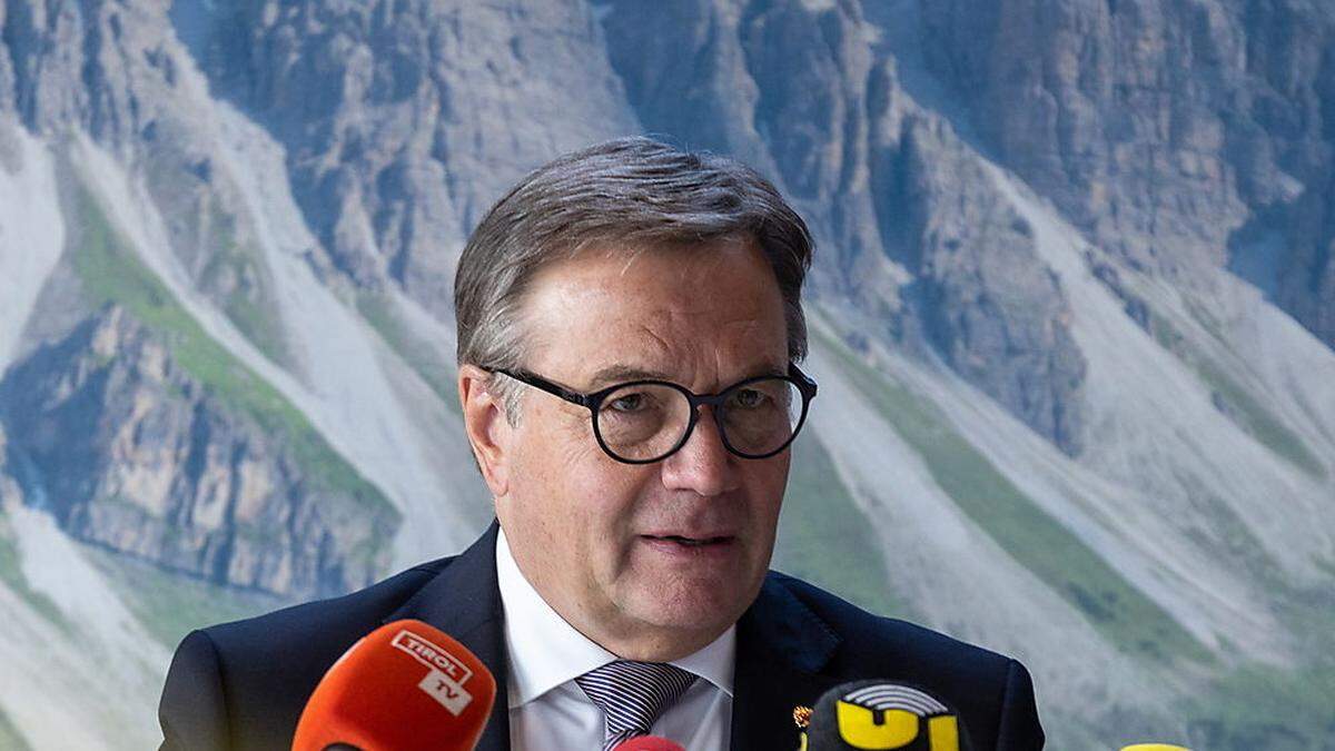Tiroler Landeshauptmann Günther Platter (ÖVP)