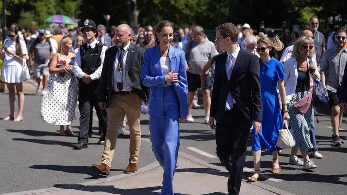 Überraschungsbesuch: Prinzessin Kate taucht völlig unerwartet in Wimbledon auf.