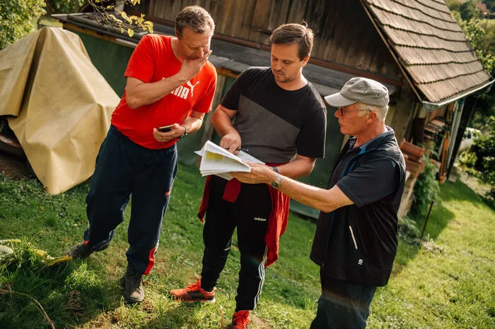 ...und wurden von der Jury genau vermessen.