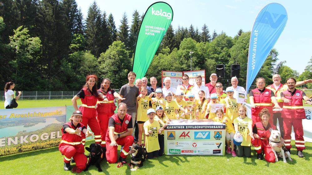Die VS Goritschach gewann den Bezirksbewerb in Villach