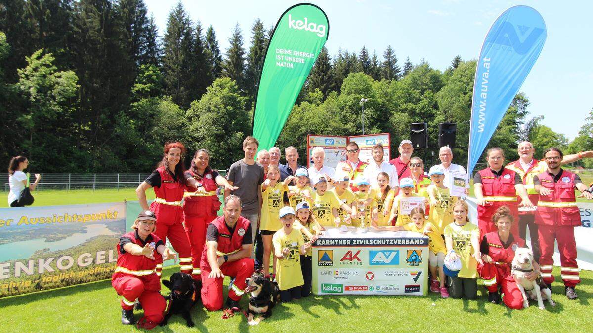 Die VS Goritschach gewann den Bezirksbewerb in Villach