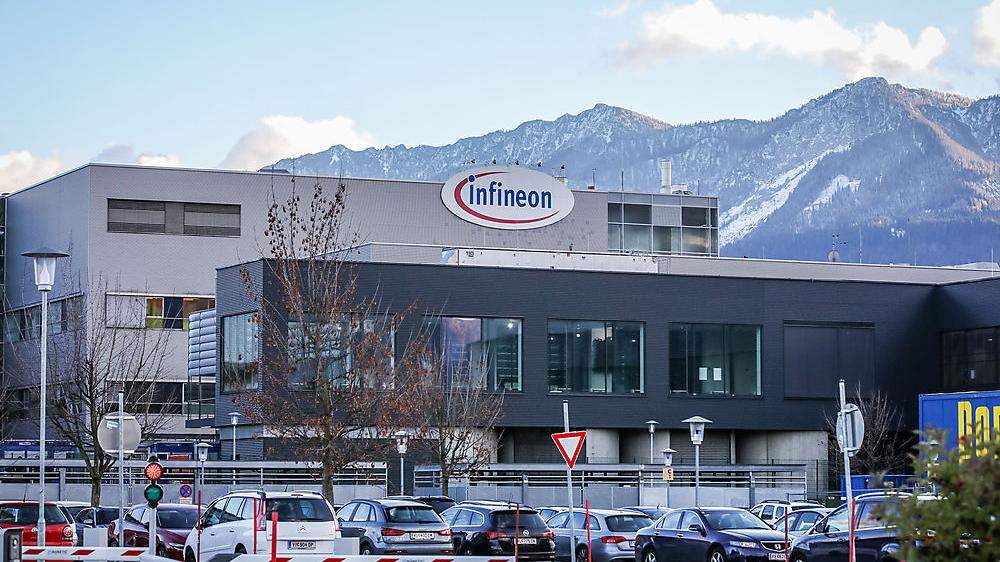 Infineon baut das Werk in Villach derzeit um zwei Milliarden Euro aus