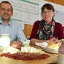 Josef Fuchs, Geschäftsführer der Weizer Schafbauern, Obfrau Karina Neuhold