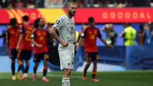 Konrad Laimer und das ÖFB-Team mussten die Klasse von Spanien neidlos anerkennen