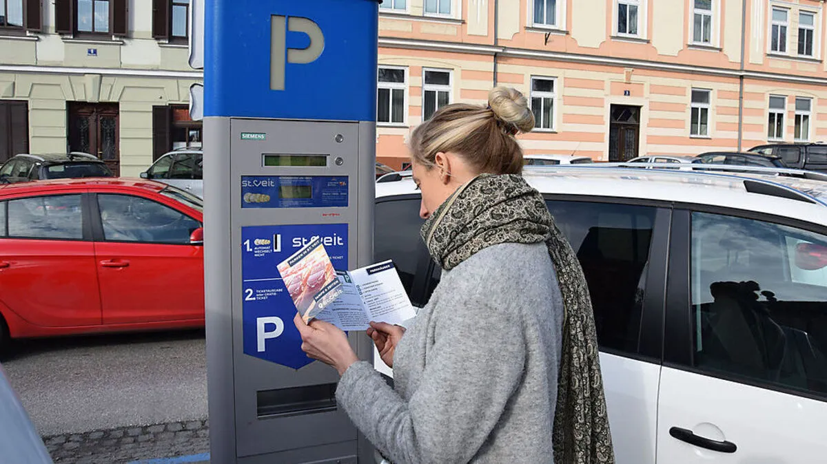 In der Anfangsphase werden die Autofahrer mittels Folder über die neue Situation informiert