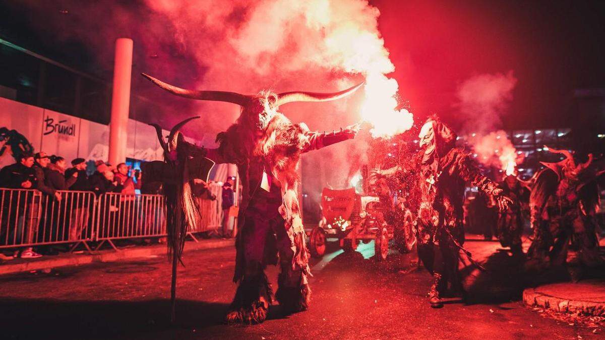 In Schladming lehren die Krampusse am 23. November wieder das Fürchten