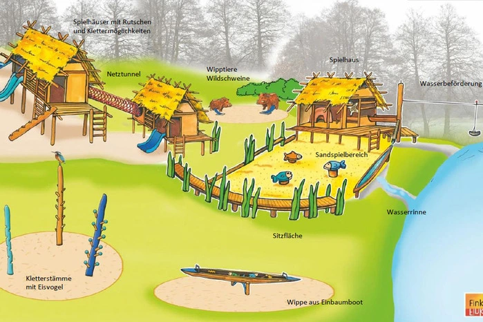 Ein Revitalisierungskonzept um das Gemeindebad am Rauschelesee wurden geschaffen.