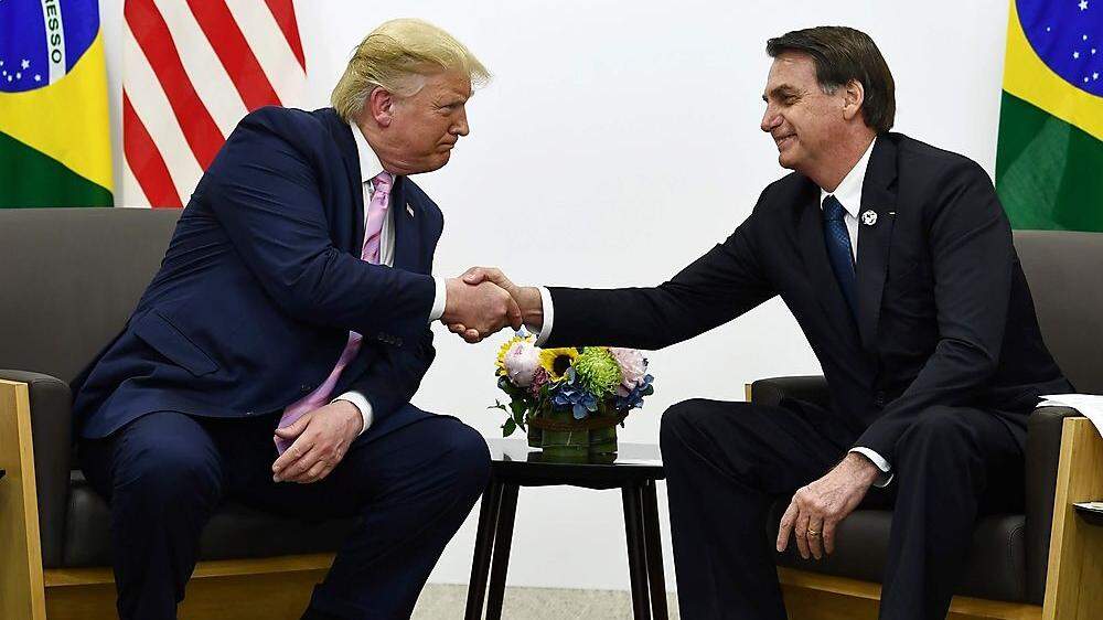 Donald Trump und Jair Bolsonaro pflegten gute Beziehungen