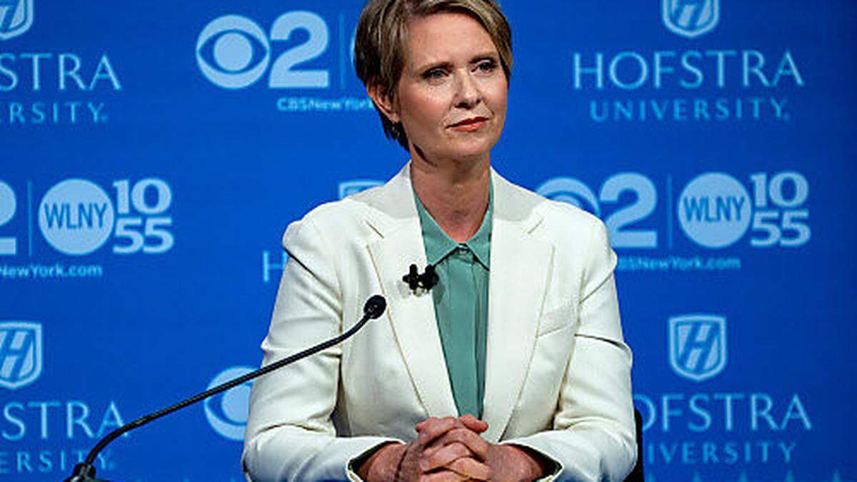 Cynthia Nixon will Gouverneurin werden