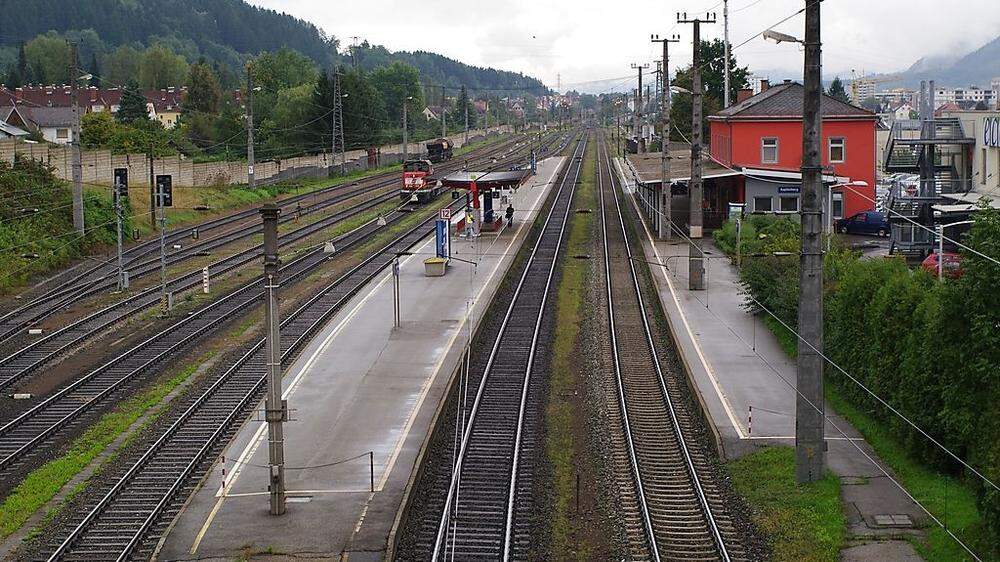 An den Umbauplänen des Kapfenberger Bahnhofs wird gearbeitet