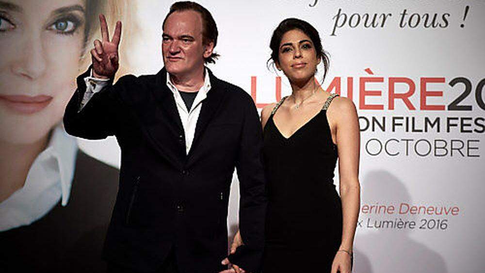 Quentin Tarantino und Daniela Pick