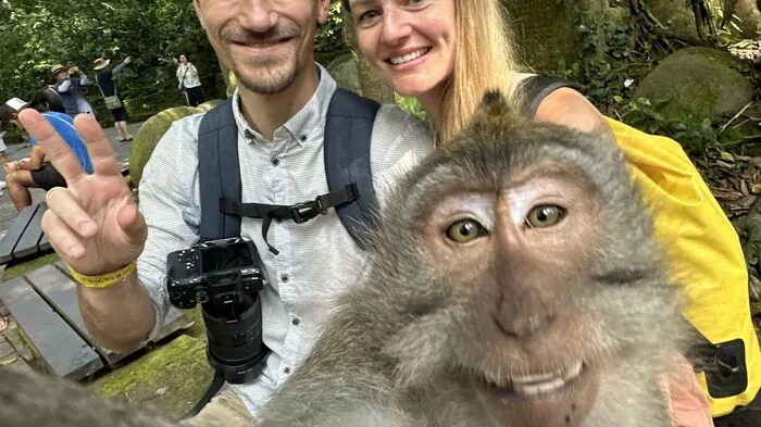 Den ersten Platz sichert sich in der vierten Aktionswoche Katharina Edegger aus Graz. Dieser tierischer Schnappschuss ist ihr auf ihrer Hochzeitsreise in Indonesien gelungen. 