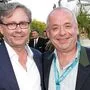 Stiftungsrat Siggi Neuschitzer mit GD Alexander Wrabetz vor Corona bei einer "Starnacht am Wörthersee"