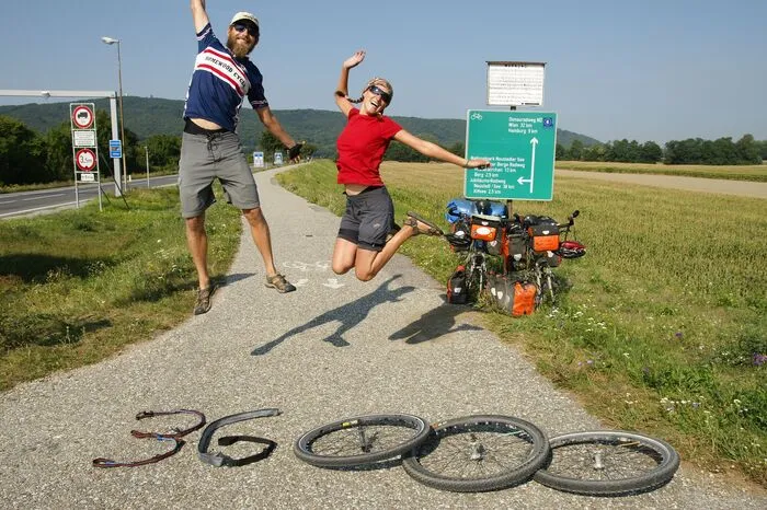 Die Vortragenden haben Tausende Kilometer heruntergespult - auf abenteuerlichste Weise
