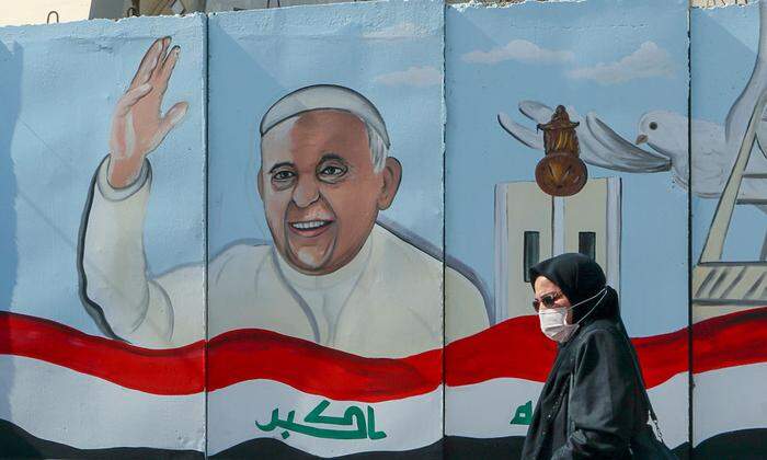 Heute Nachmittag trifft Franziskus in Bagdad ein 