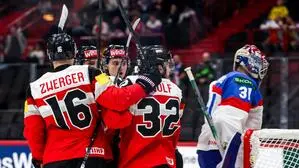 Österreich jubelte gegen die Slowakei