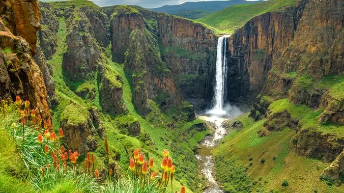 Der Maletsunyane-Wasserfall