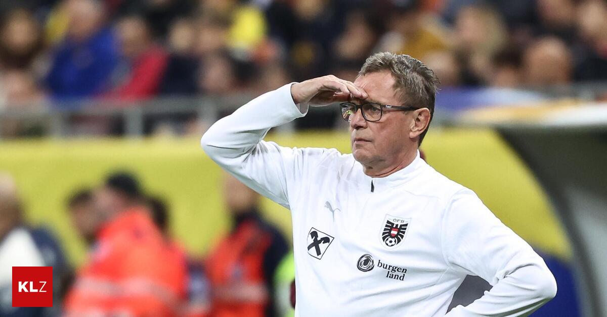 Dans neuf jours, Ralf Rangnick ne pourrait plus être le chef de l’équipe de l’ÖFB