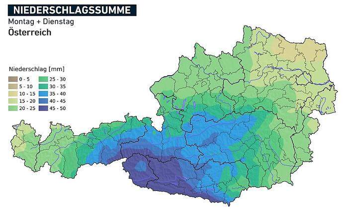 Niederschlagsvorschau