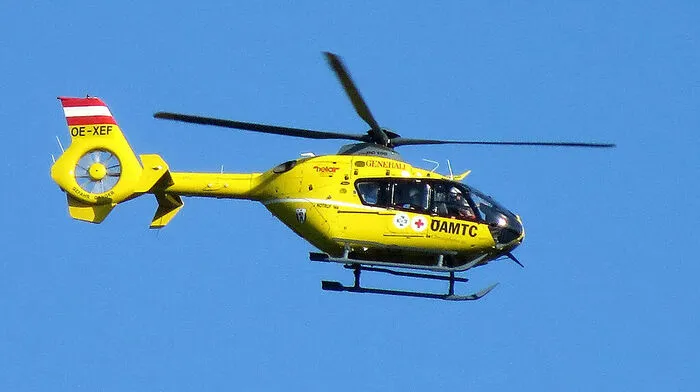 Der Schwerverletzte wurde mit dem Rettungshubschrauber ins LKH Graz geflogen