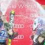 BEAVER CREEK,COLORADO,USA,05.DEC.15 - ALPINE SKIING - FIS World Cup, Super G, men, award ceremony. Image shows the rejoicing of Ted Ligety (USA) and Marcel Hirscher (AUT). Keywords: champagne. Photo: GEPA pictures/ Christian Walgram