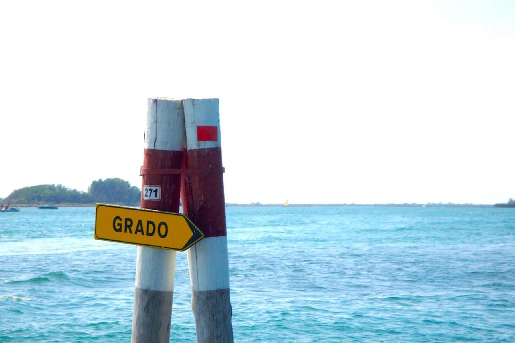 Post aus Grado : Zu viel Sand ist auch nicht gut